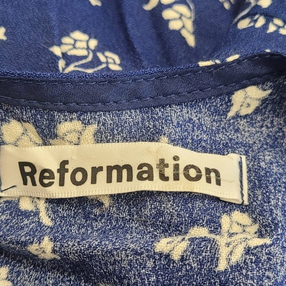 REFORMATION MAISON FAUNA FLORAL DRESS - Picture 8 of 8